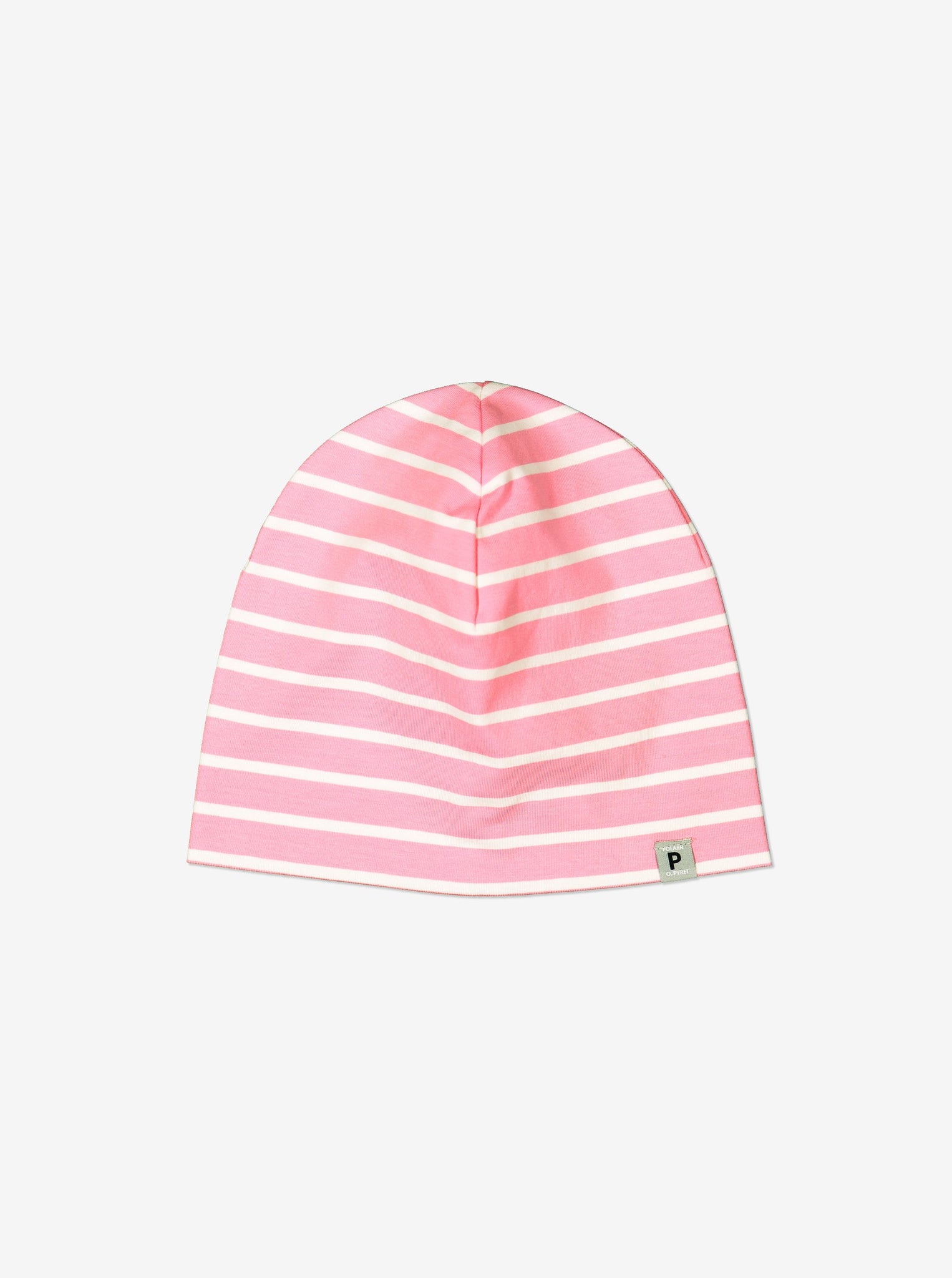 Pink Organic Cotton Kids Beanie Hat