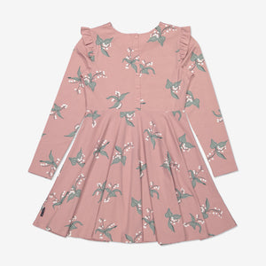 Girls Pink Organic Cotton Lily Dress
