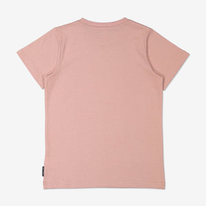 Girls Organic Pink T-Shirt