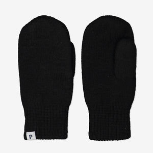 kids black merino wool, warm and comfortable, long lasting ethical polarn o.  pyret