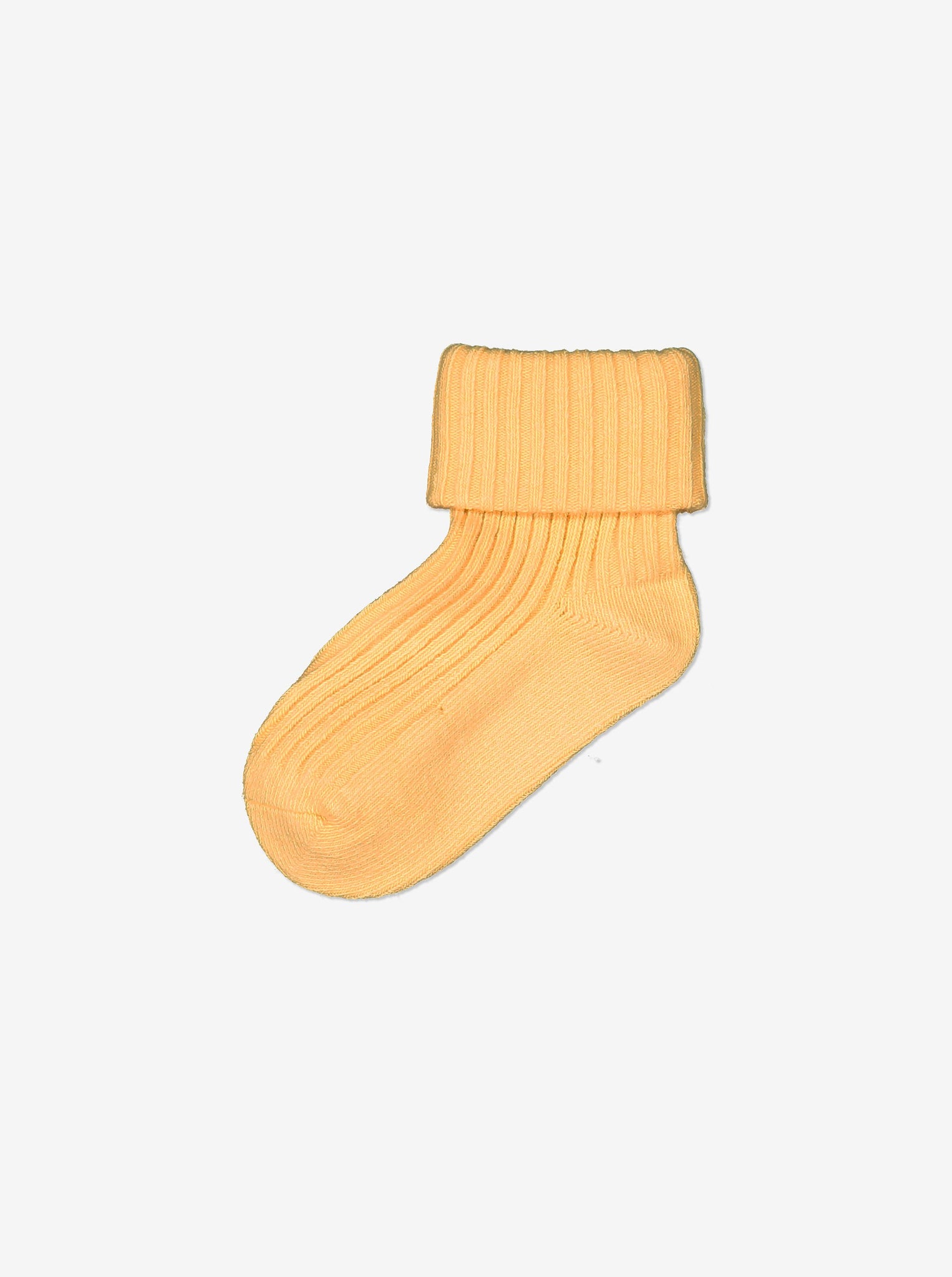 Unisex Yellow Soft Baby Socks
