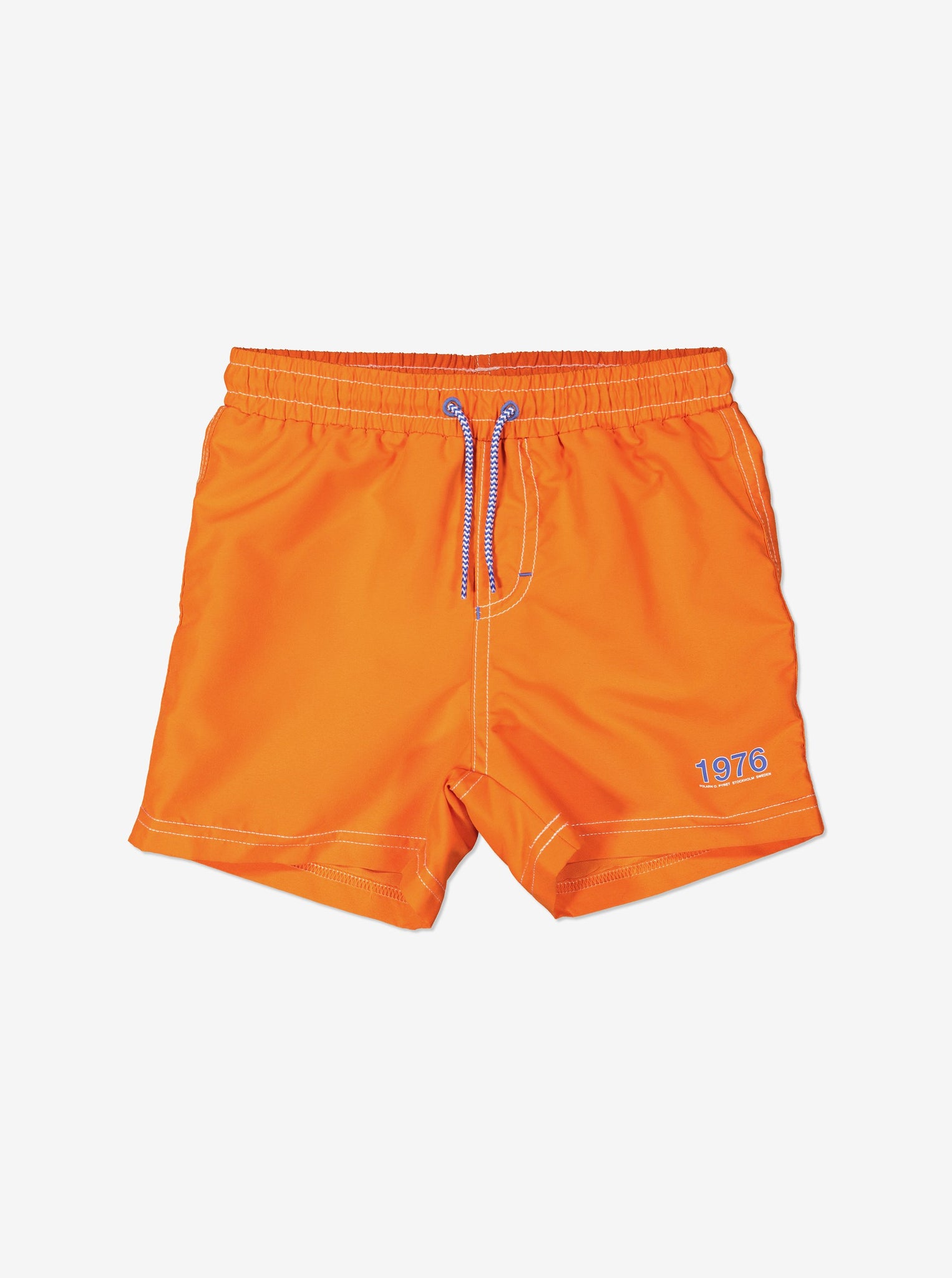 Kids Orange Swim Shorts