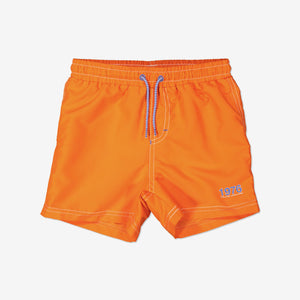 Kids Orange Swim Shorts
