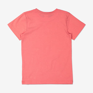 Girl Beige Kids Organic T-Shirt