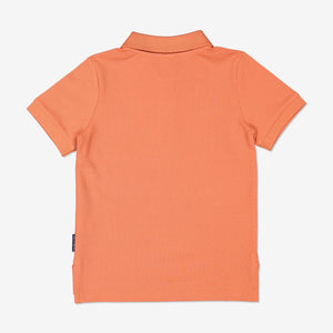 Boy Orange Kids Polo T-Shirt