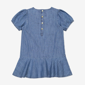 Girl Blue Kids Soft Denim Dress