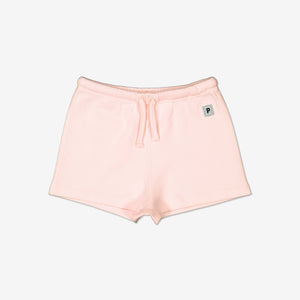 Girls Pink Soft Organic Cotton Newborn Baby Shorts 