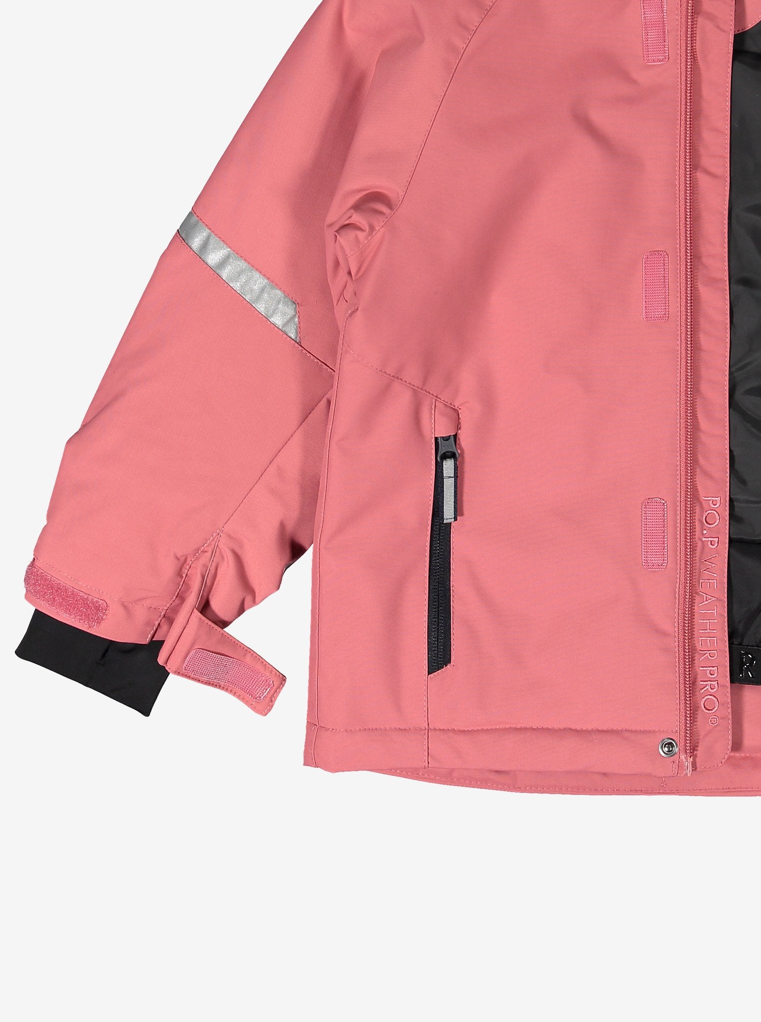 Pink Padded Waterproof Kids Coat