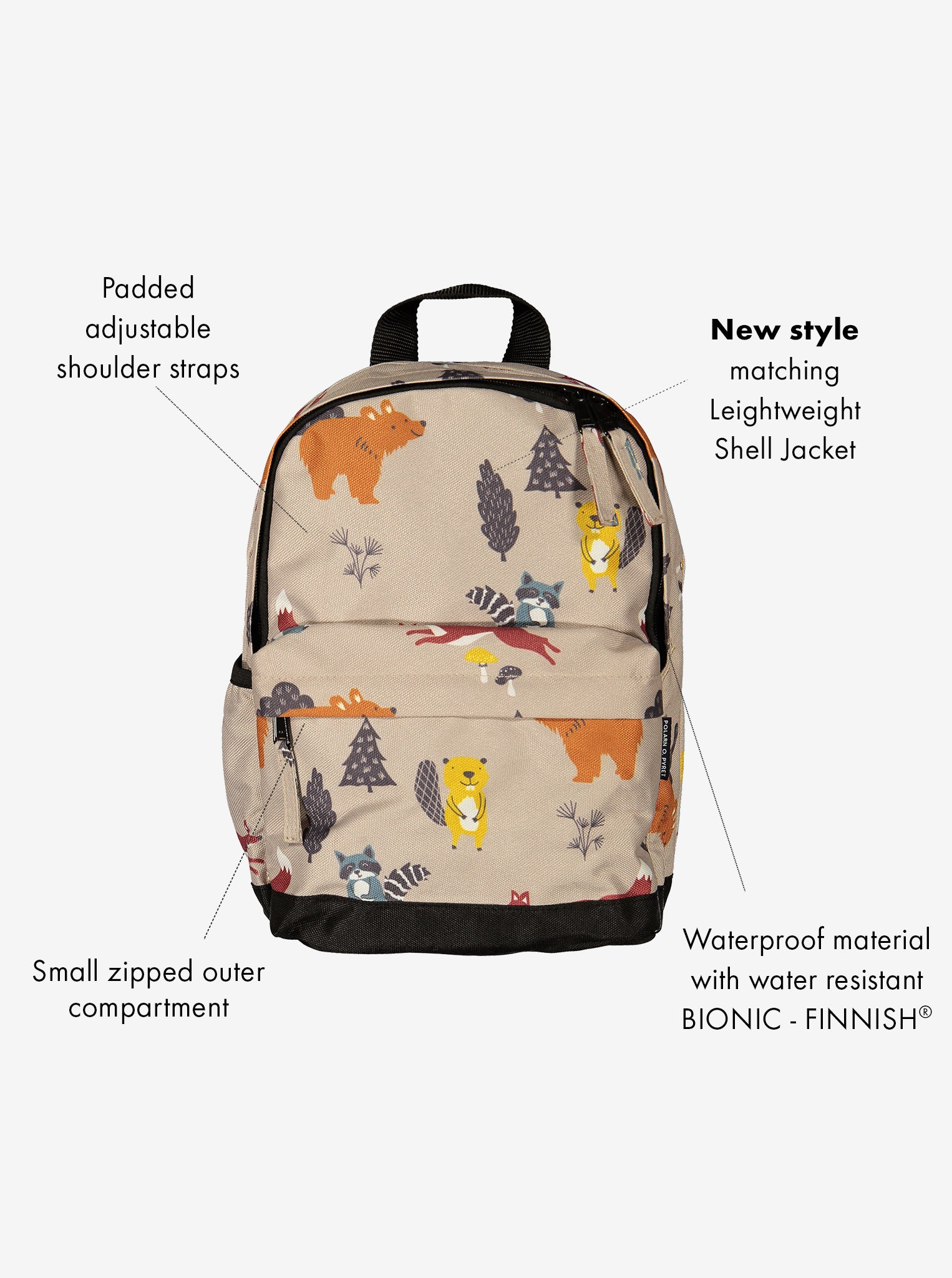 Forest Animals Kid's Backpack