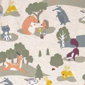 Organic Animal Print Babygrow, Ethical Baby Clothes | Polarn O. Pyret UK