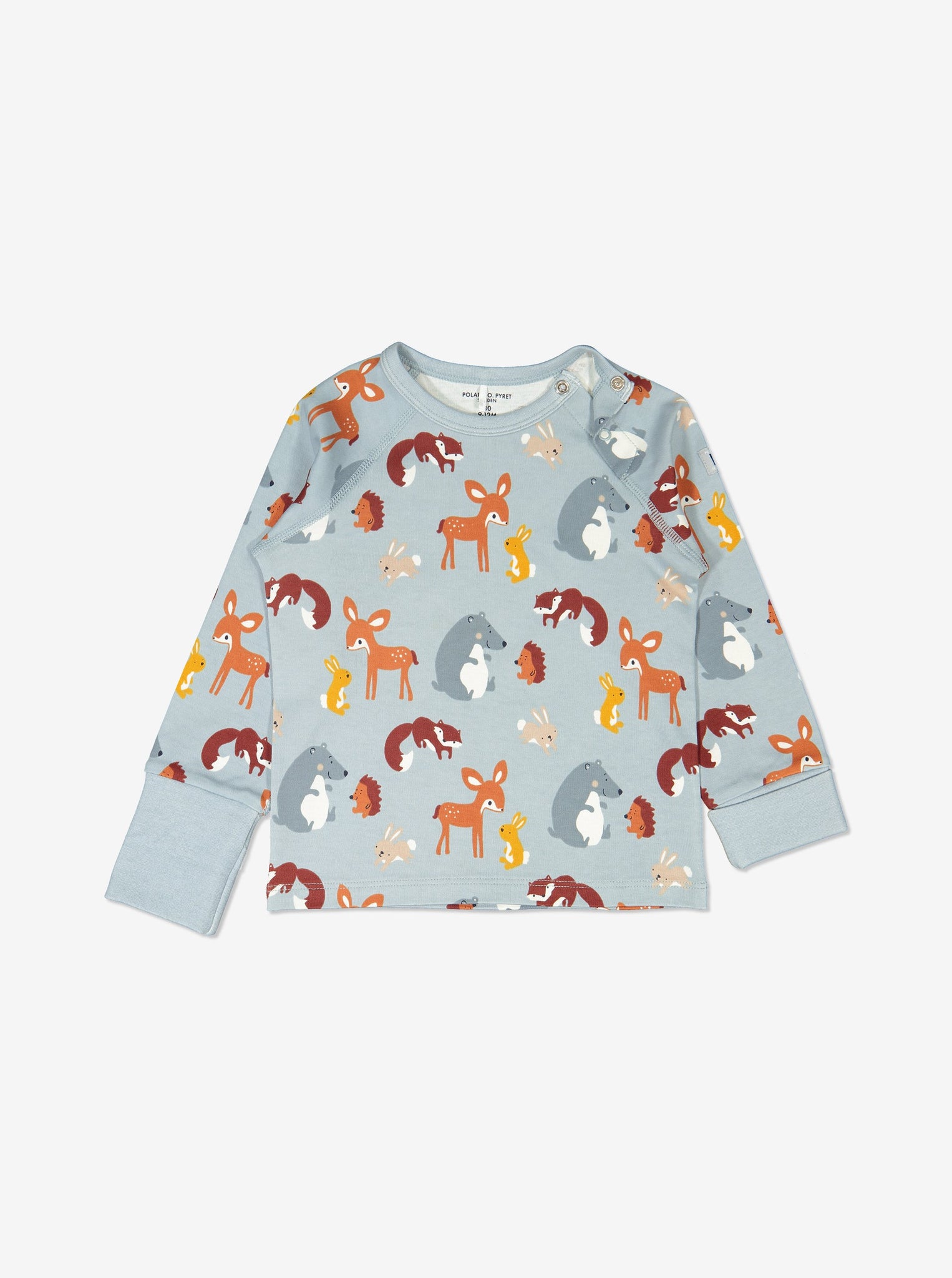 Animal Print Baby Top, Unisex Baby Clothes| Polarn O. Pyret UK