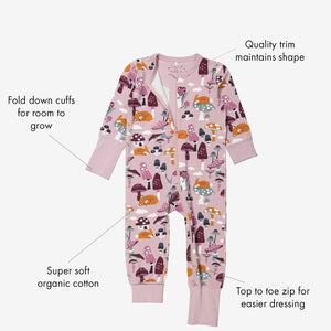 Floral Organic Baby Sleepsuits, Scandinavian Baby Clothes | Polarn O. Pyret UK