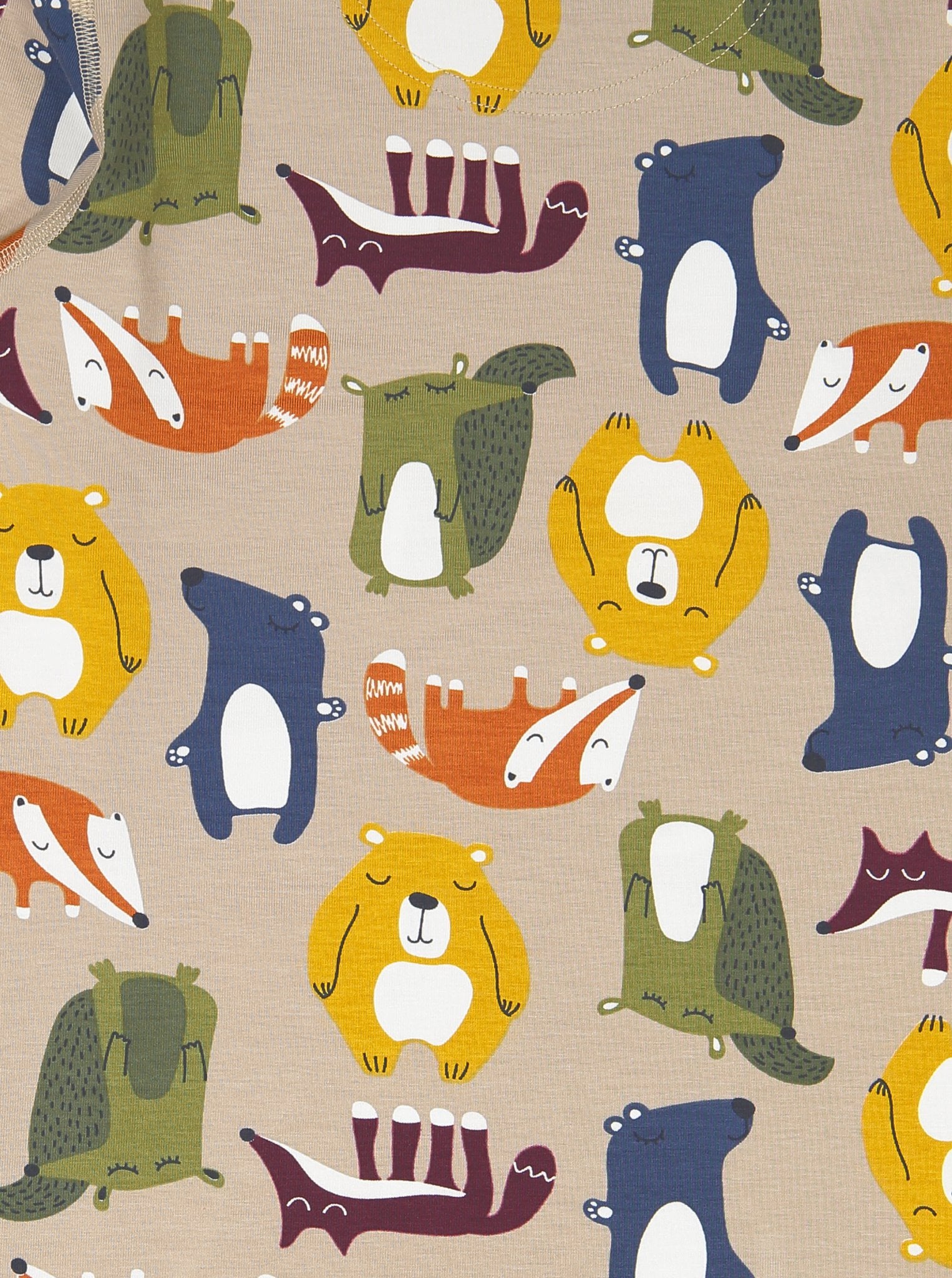 Organic Animal Print Boys Pyjamas, Ethical Kids Clothes| Polarn O. Pyret UK
