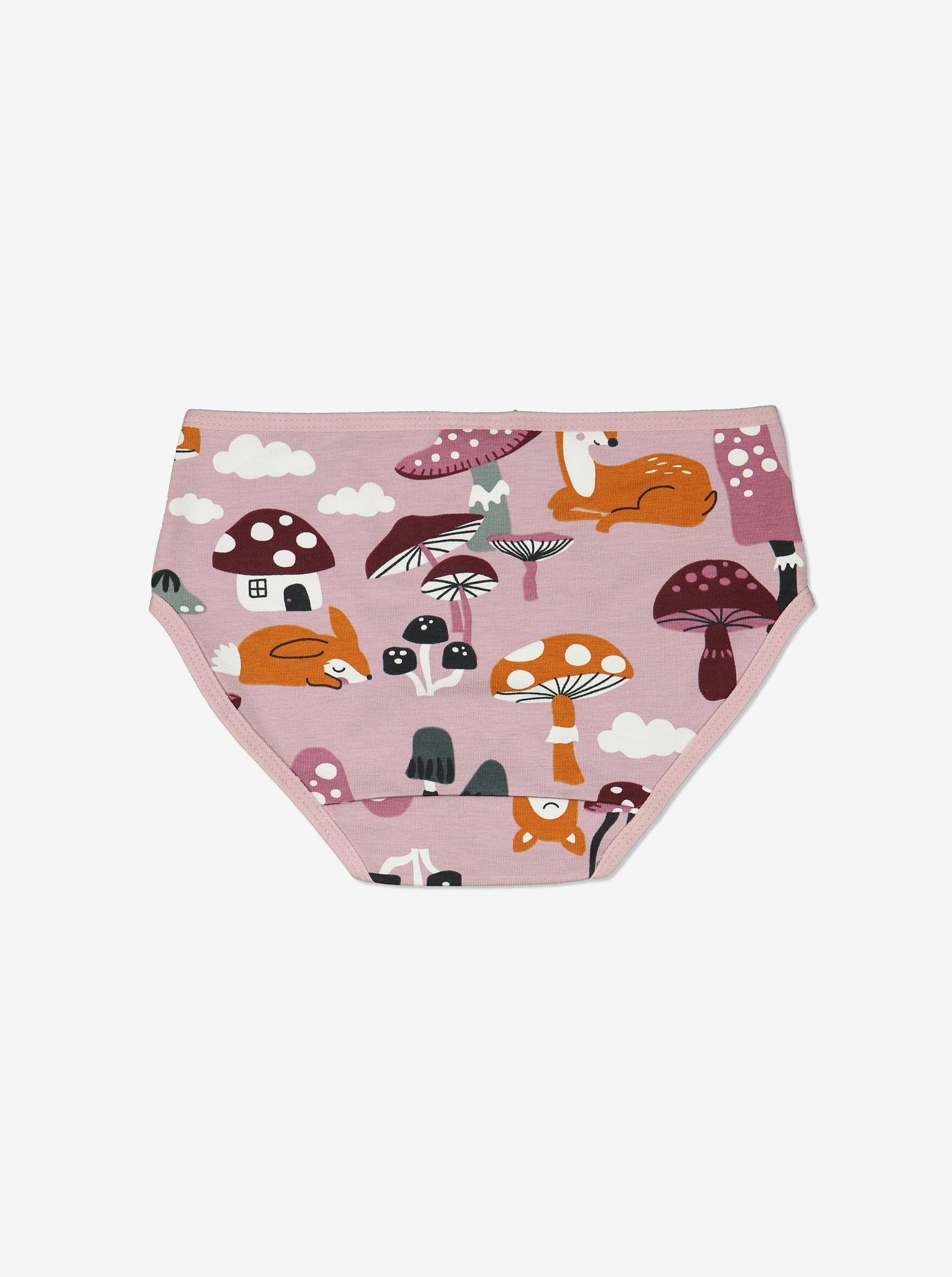 Pink Organic Girl Knickers, Sustainable Kids Clothes| Polarn O. Pyret UK