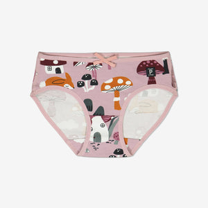 Pink Organic Girl Knickers, Sustainable Kids Clothes| Polarn O. Pyret UK