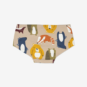 Fun Animal Print Girls Knickers, Ethical Kids Clothes | Polarn O. Pyret UK