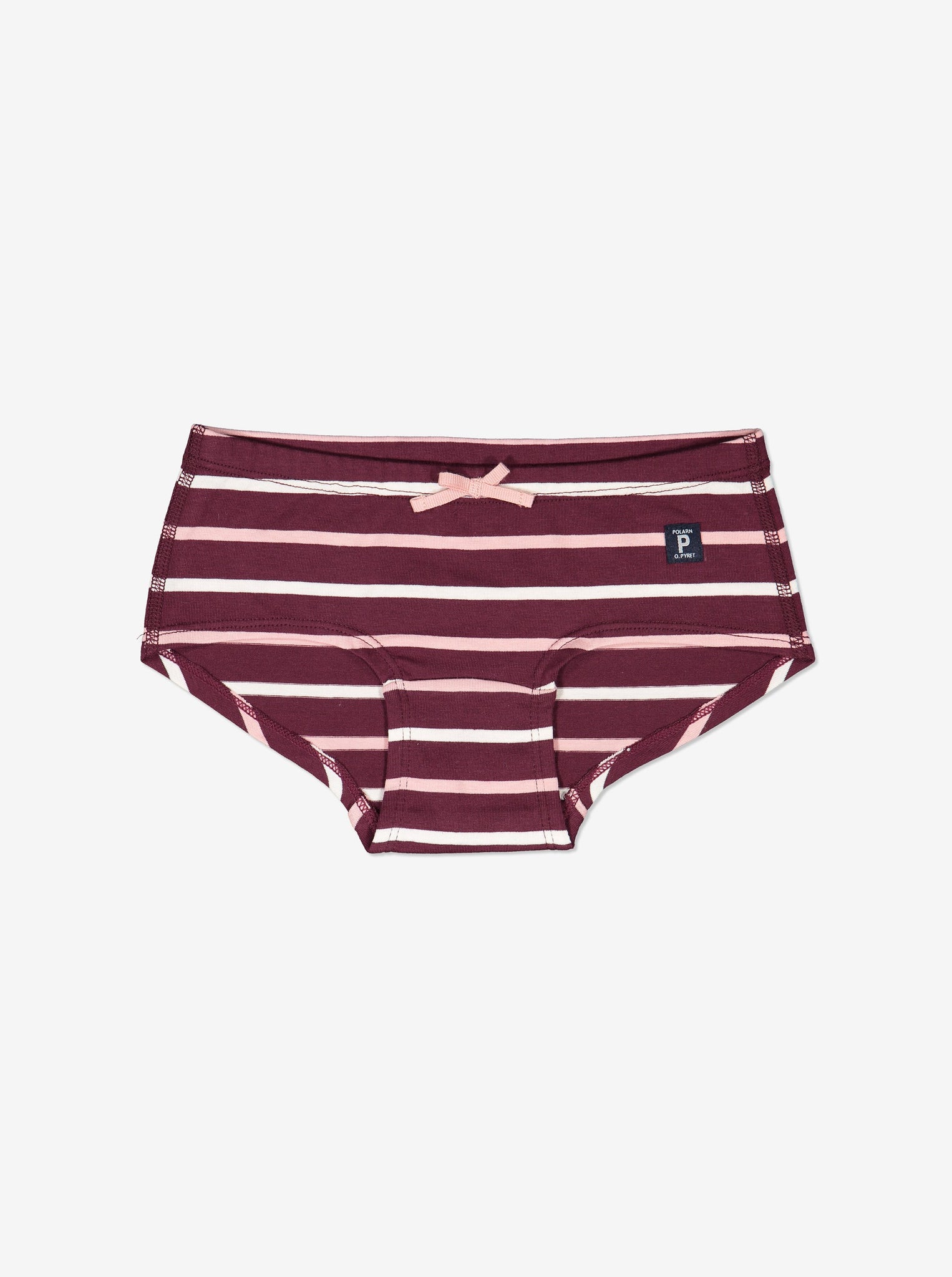 Striped Girls Cotton Knickers, Ethical Kids Clothes | Polarn O. Pyret UK