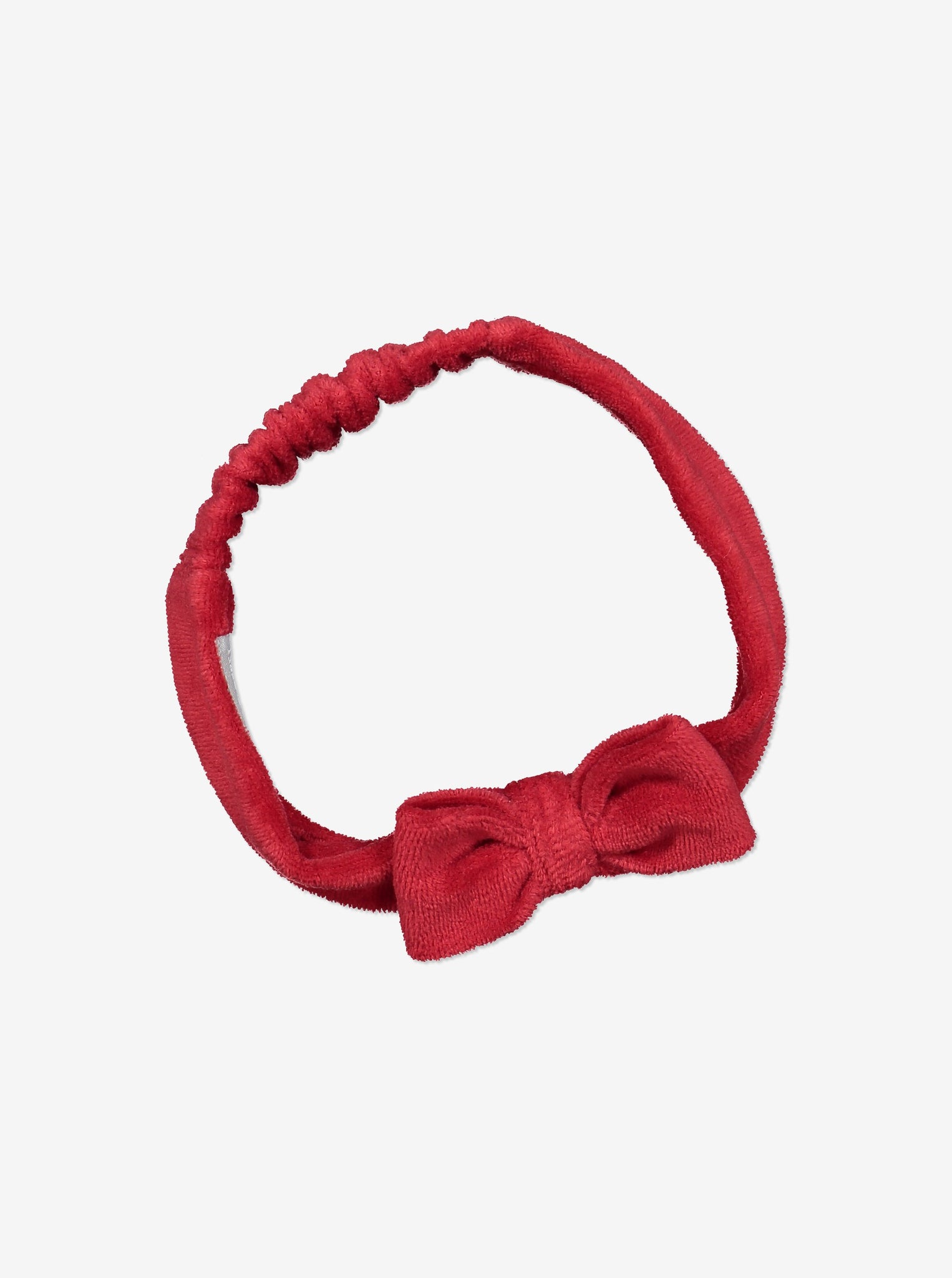 Girls red headband with bow, Perfect Baby Gifts 