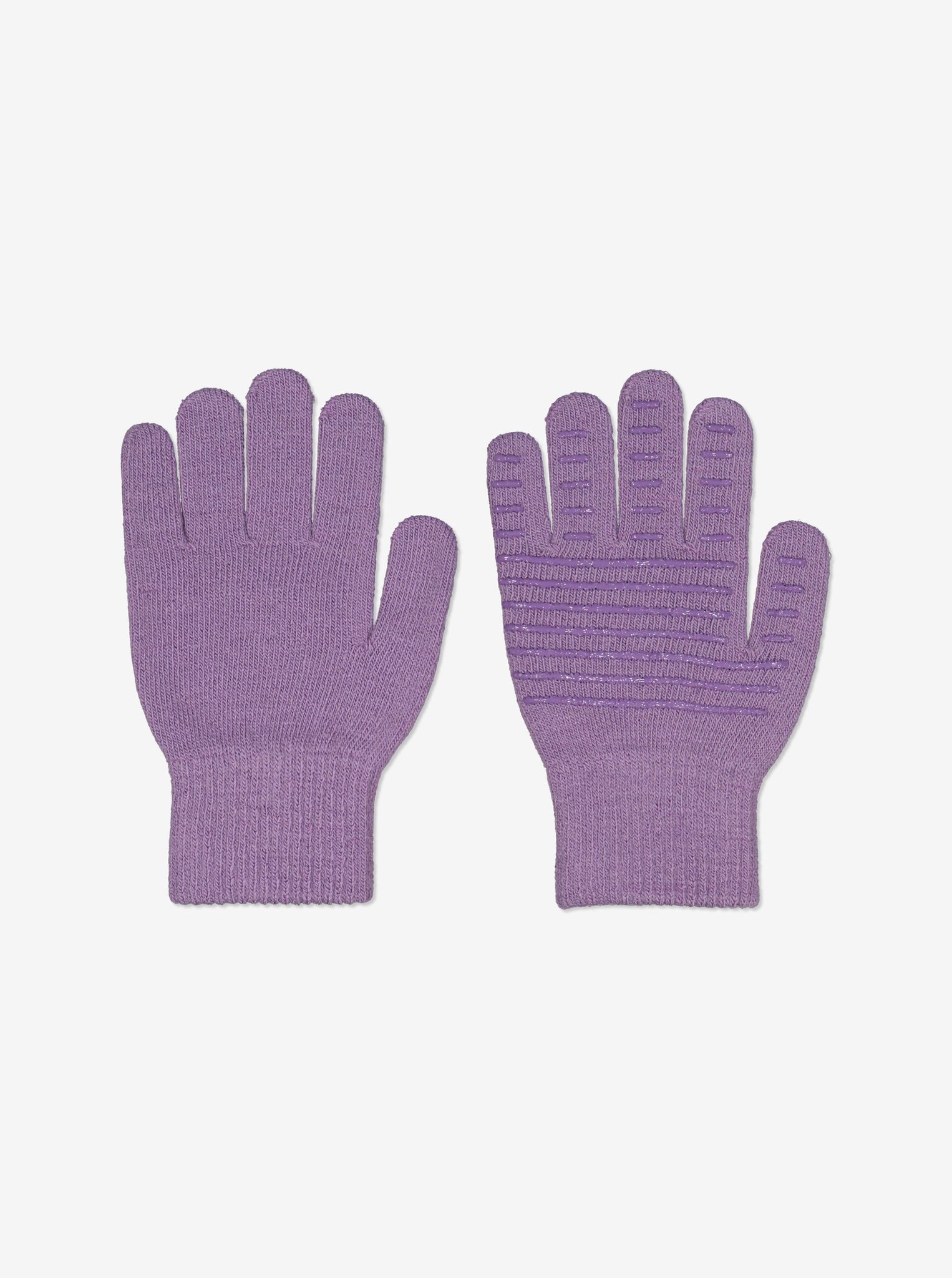 Purple Kids Magic Gloves from Polarn O. Pyret Kidswear. 