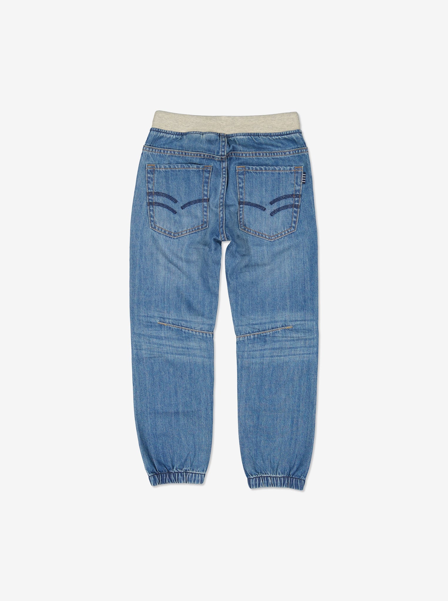  Organic Loose Fit Kids Light Jeans from Polarn O. Pyret Kidswear. Made with 100% organic cotton.