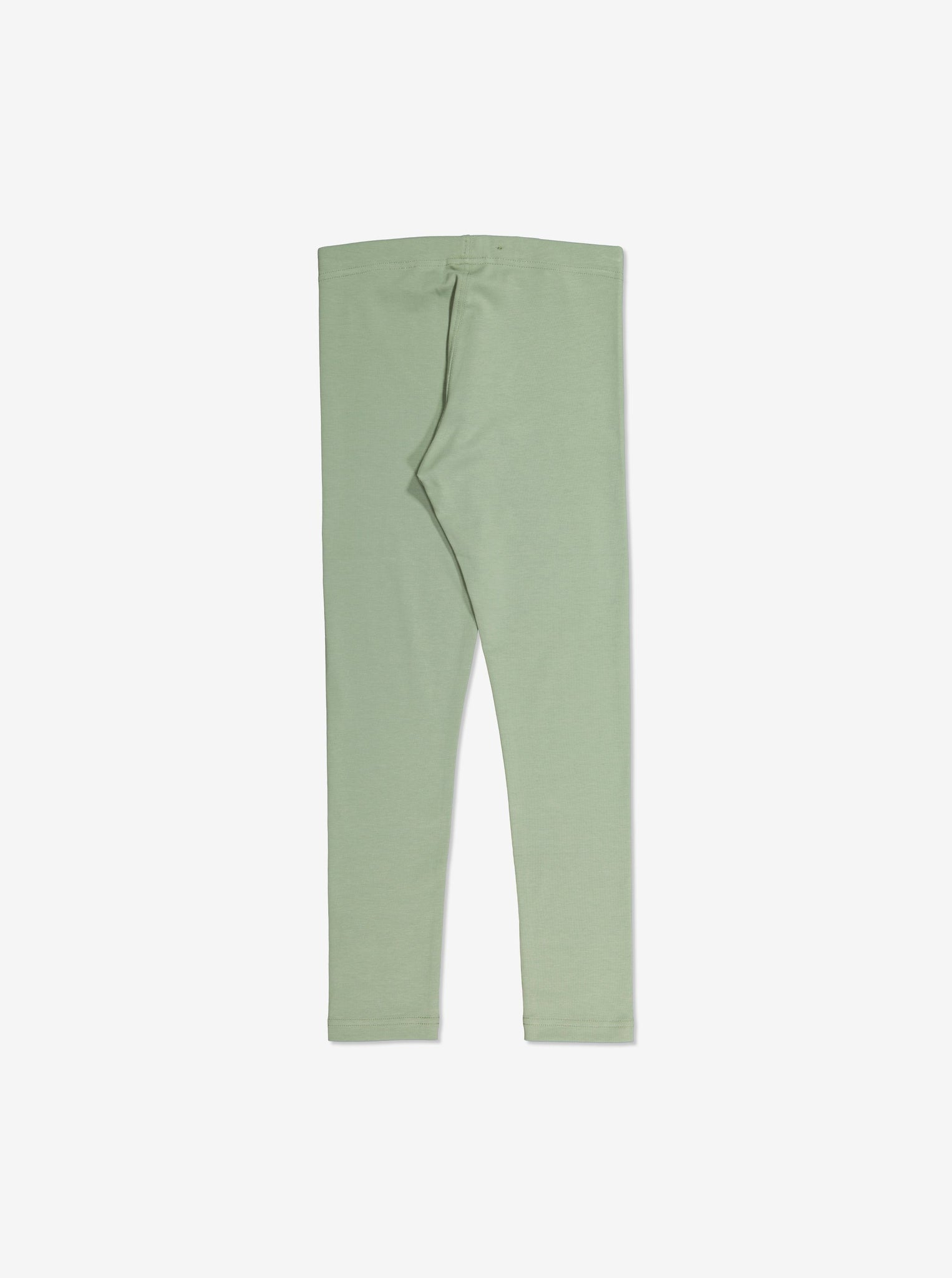  Organic Cotton Green Kids Leggings from Polarn O. Pyret Kidswear. Made from ethically sourced materials.