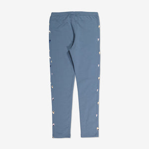  Organic Blue Kids Trousers from Polarn O. Pyret Kidswear. Made from sustainably sourced materials.