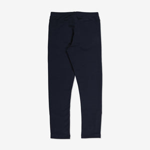  Organic Black Kids Trousers from Polarn O. Pyret Kidswear. Made with 100% organic cotton.