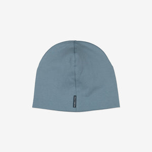 Blue Kids Beanie Hat from Polarn O. Pyret Kidswear. Warm kids beanie