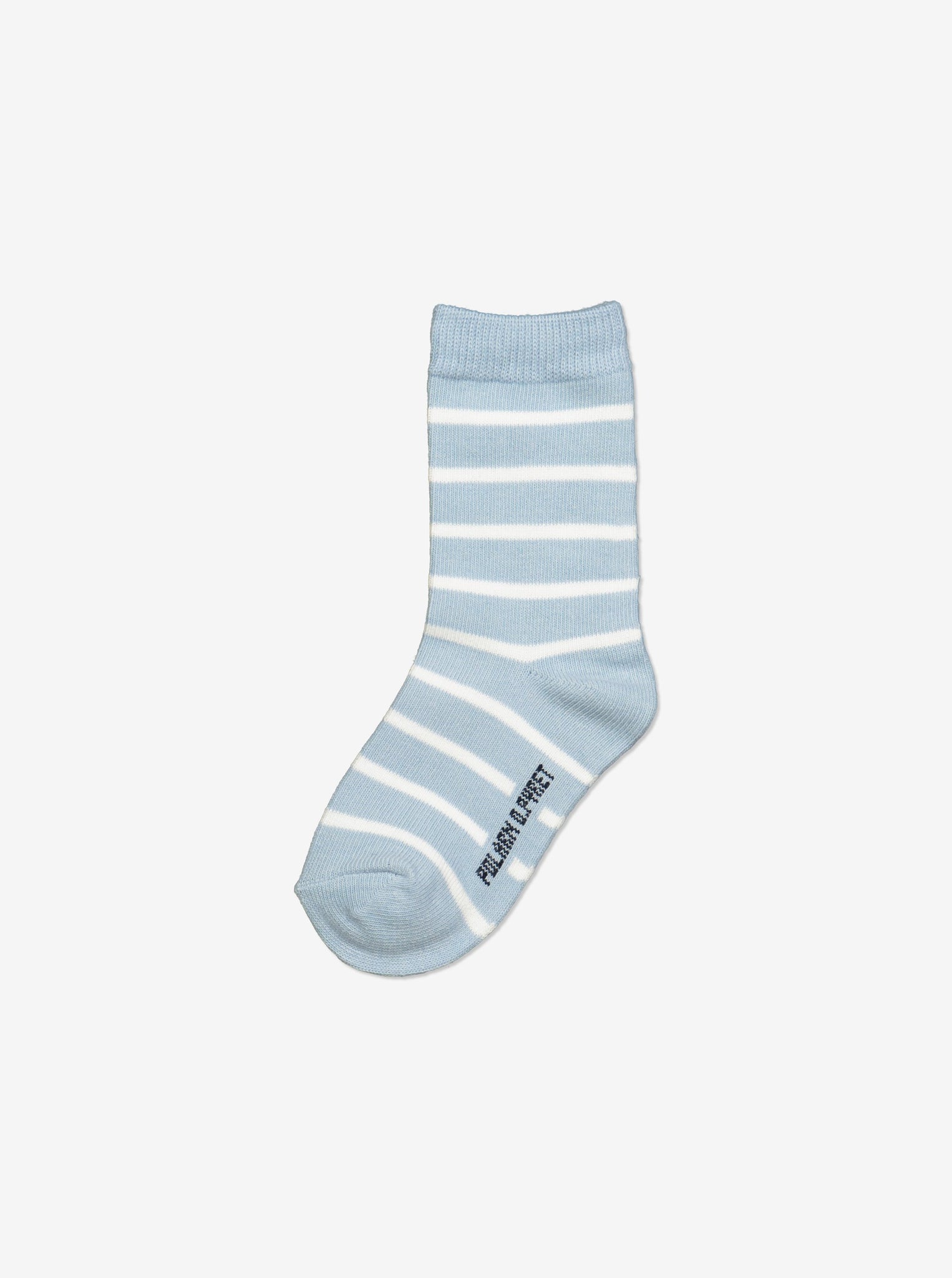  Organic Blue Kids Socks Multipack from Polarn O. Pyret Kidswear. Made from eco-friendly materials.
