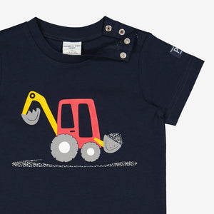 Organic Cotton Navy Kids T-Shirt