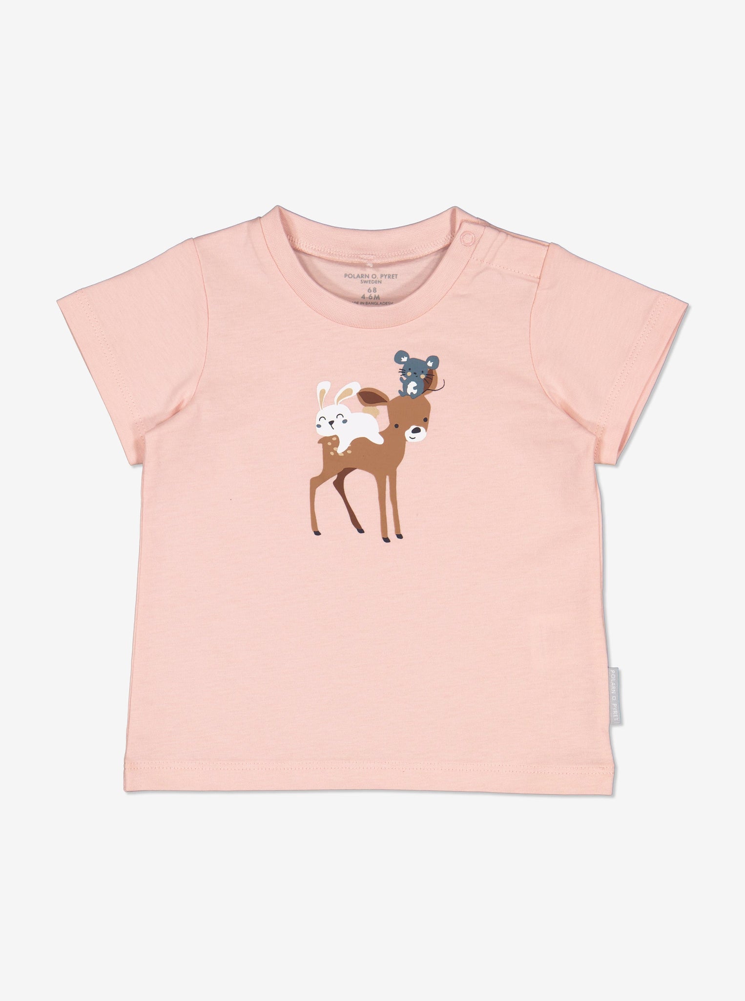 Organic Cotton Pink Baby T-Shirt