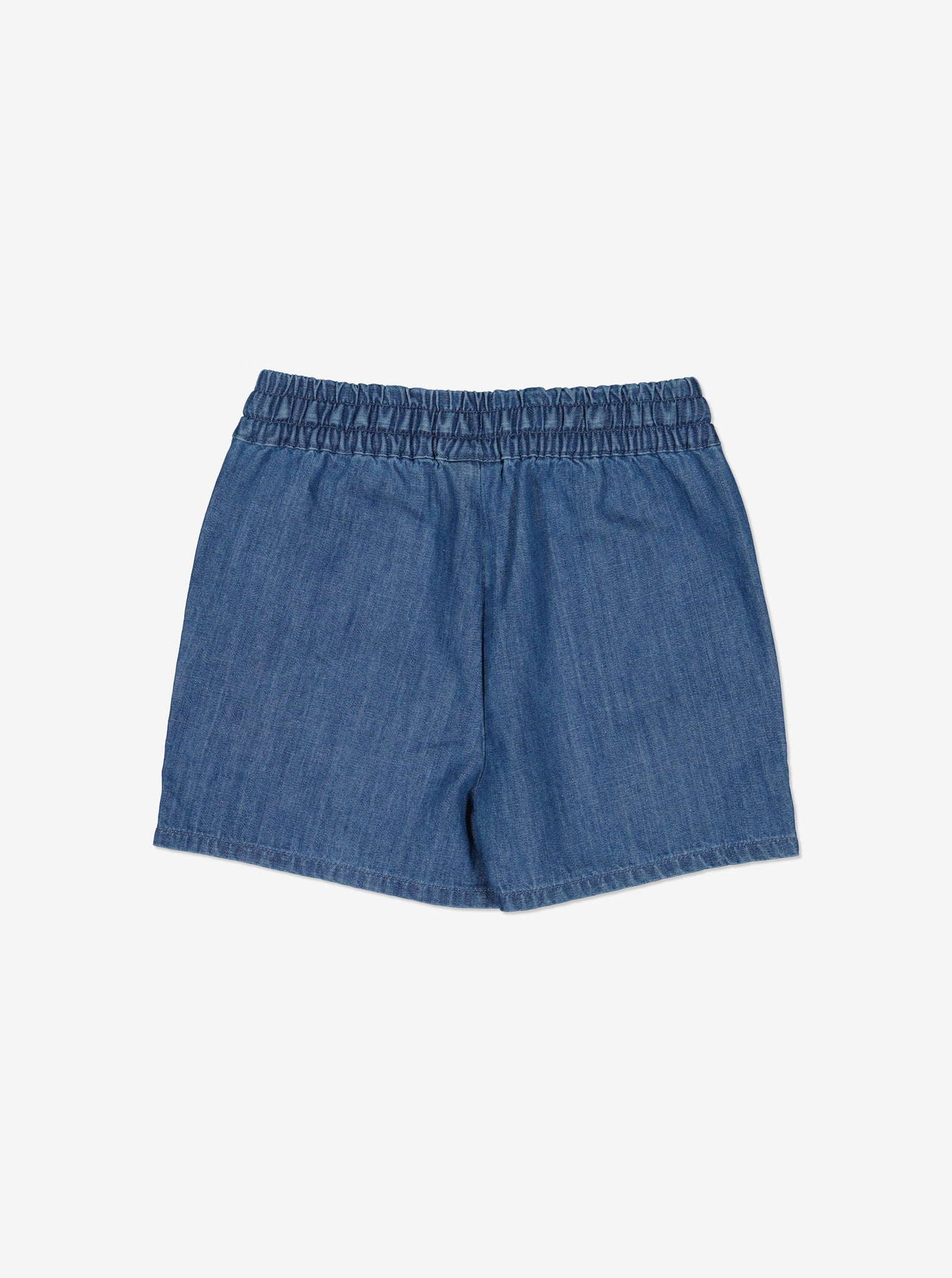 Quality Kids Denim Shorts from Polarn O. Pyret Kidswear. Made from ethically sourced materials.