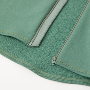 Merino Thermal Green Kids Jumper from the Polarn O. Pyret kidswear collection. Ethically produced outerwear.