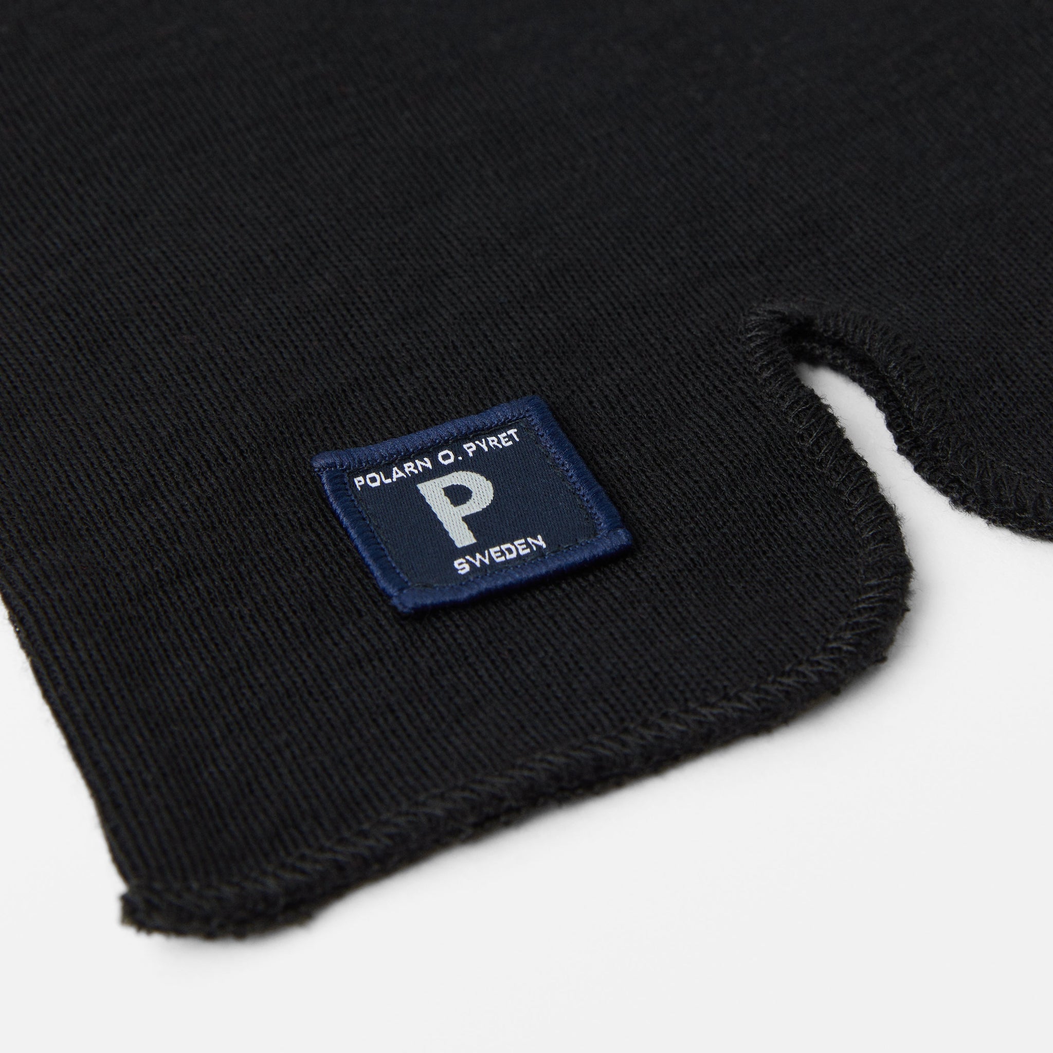 Merino Wool Kids Black Balaclava from the Polarn O. Pyret kidswear collection. Quality kids clothing made to last.