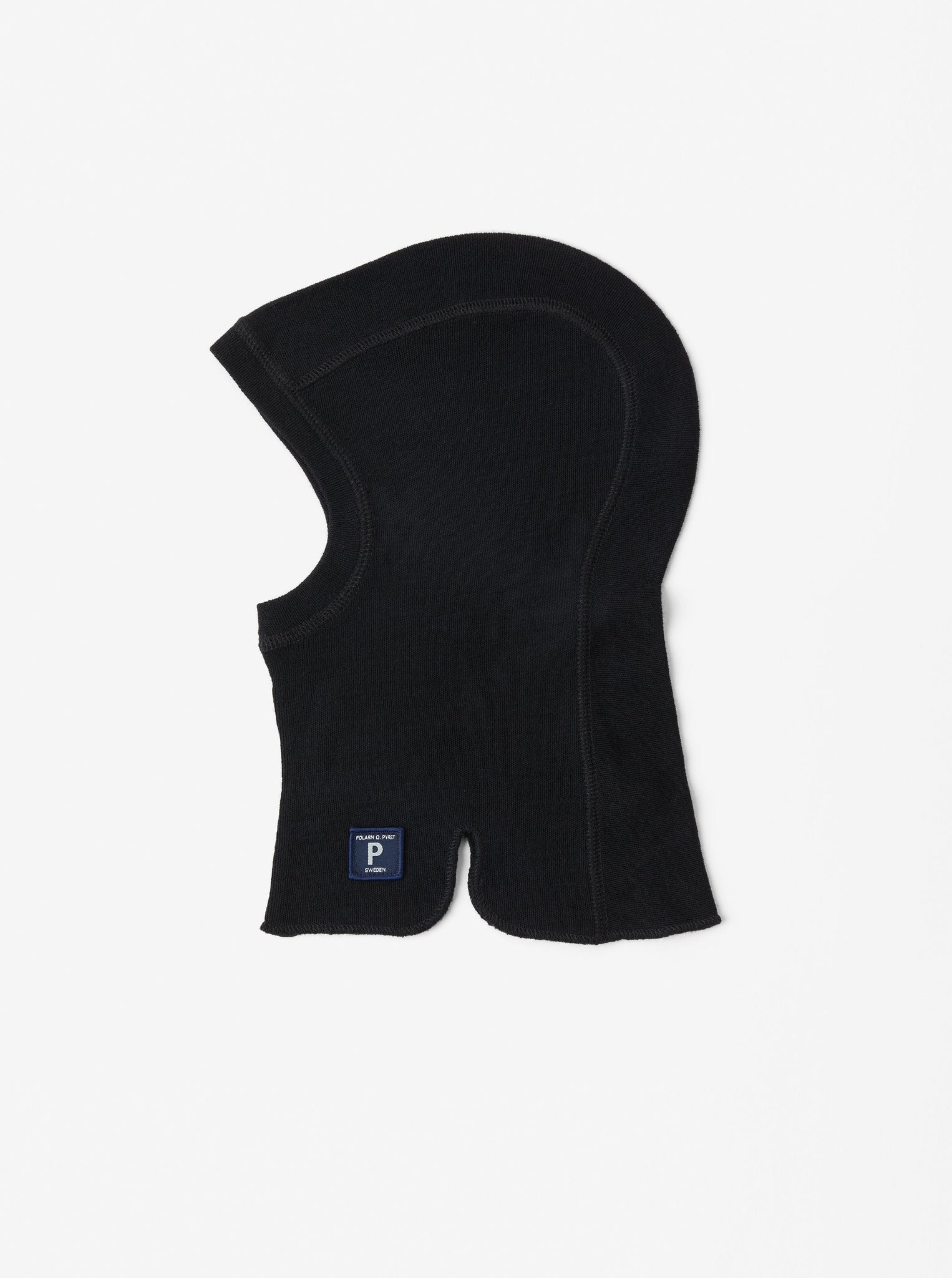 Merino Wool Kids Black Balaclava from the Polarn O. Pyret kidswear collection. Quality kids clothing made to last.