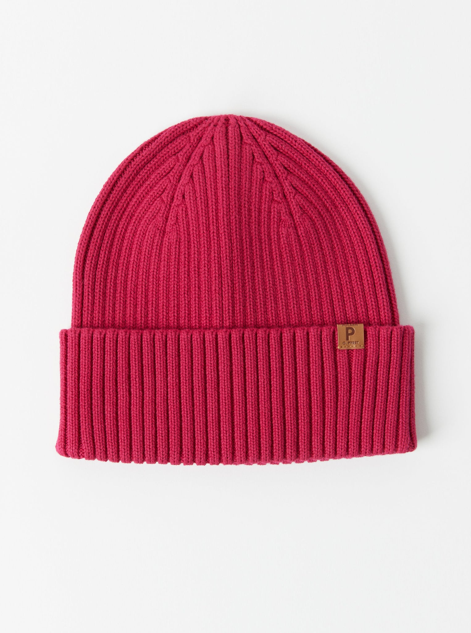 Red Kids Knitted Hat from the Polarn O. Pyret kidswear collection. The best ethical kids outerwear.