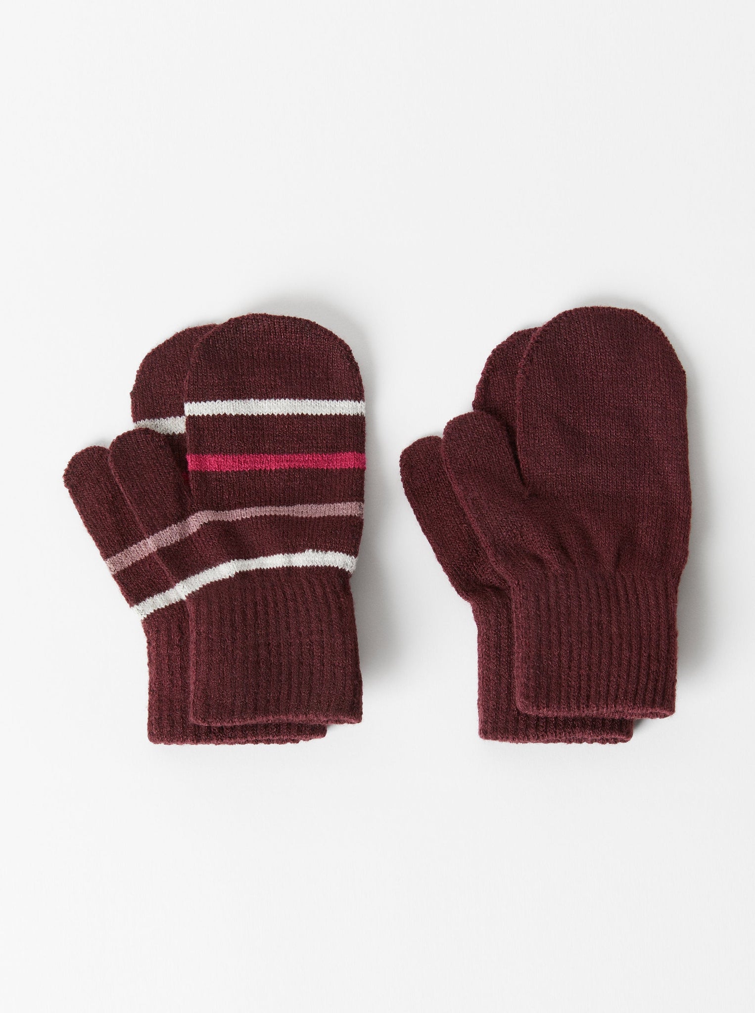 Burgundy Magic Kids Mittens Multipack from the Polarn O. Pyret kidswear collection. The best ethical kids outerwear.