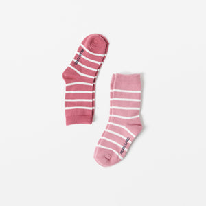 Pink Kids Socks Multipack from the Polarn O. Pyret Kidswear collection. The best ethical kids clothes