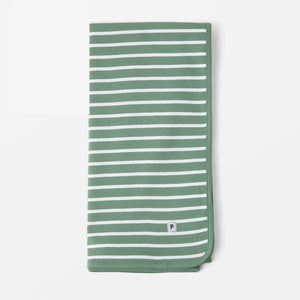 Organic Cotton Green Baby Blanket from the Polarn O. Pyret Kidswear collection. The best ethical kids clothes