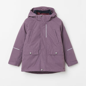 Purple 3-In-1 Kids Coat from the Polarn O. Pyret kidswear collection. Sustainably produced kids outerwear.