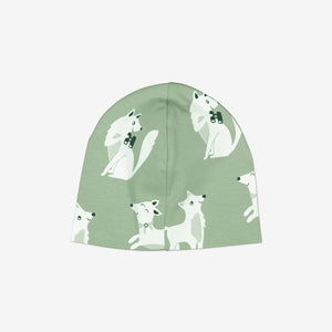  Green Baseball Cap for Kids from Polarn O. Pyret Kidswear. Made using environmentally friendly materials.
