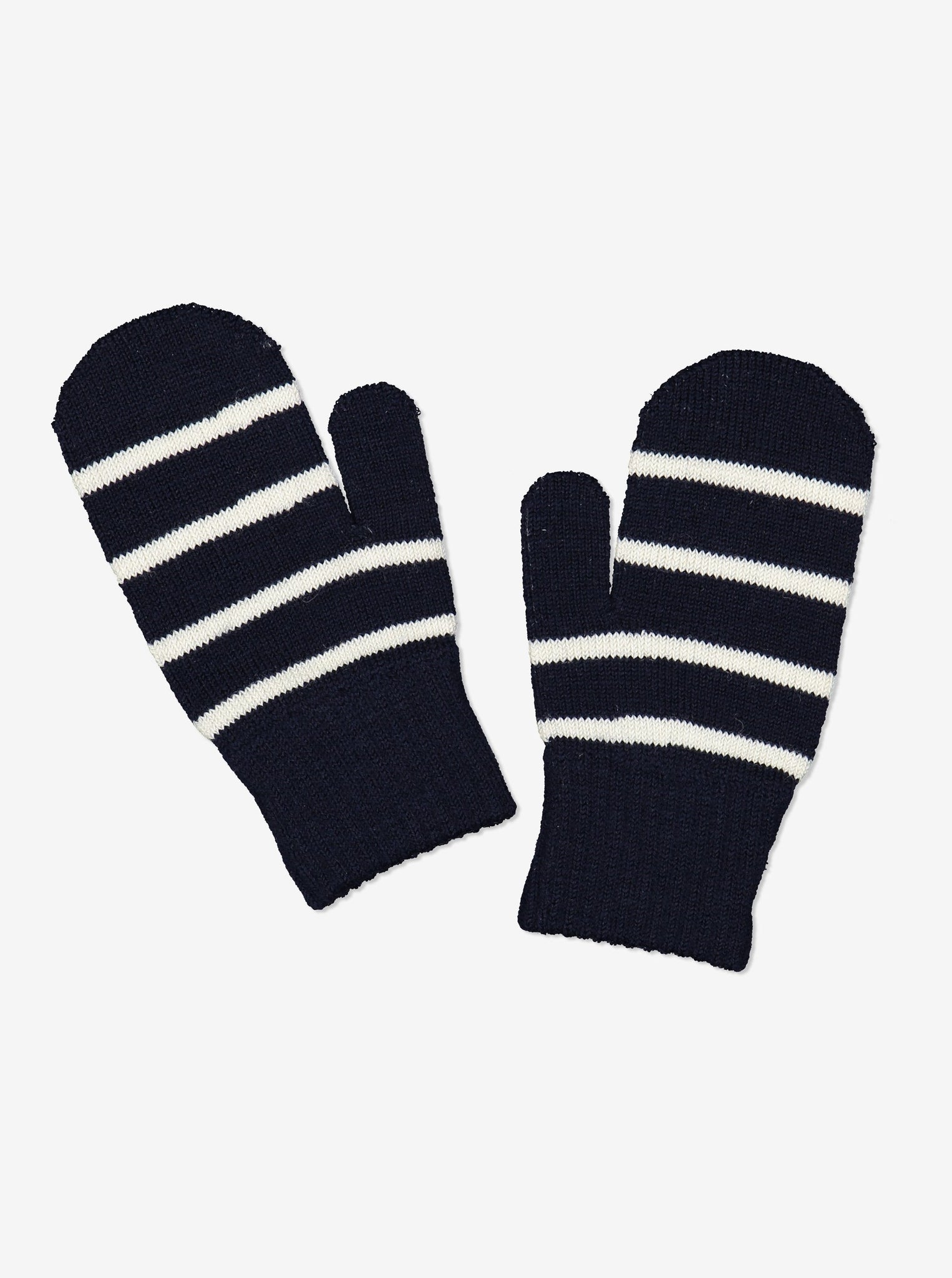 Navy Magic Kids Mittens from the Polarn O. Pyret kidswear collection. The best ethical kids outerwear.