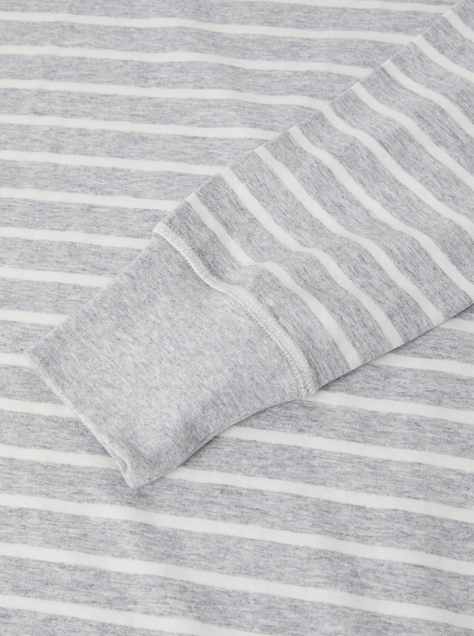 Striped Grey Adult Nightdress from the Polarn O. Pyret adult collection. Adult nightwear from sustainably sourced materials
