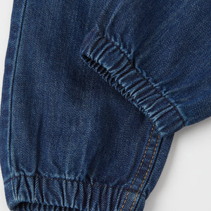 Organic Cotton Loose Fit Kids Jeans from the Polarn O. Pyret kidswear collection. Nordic kids clothes made from sustainable sources.