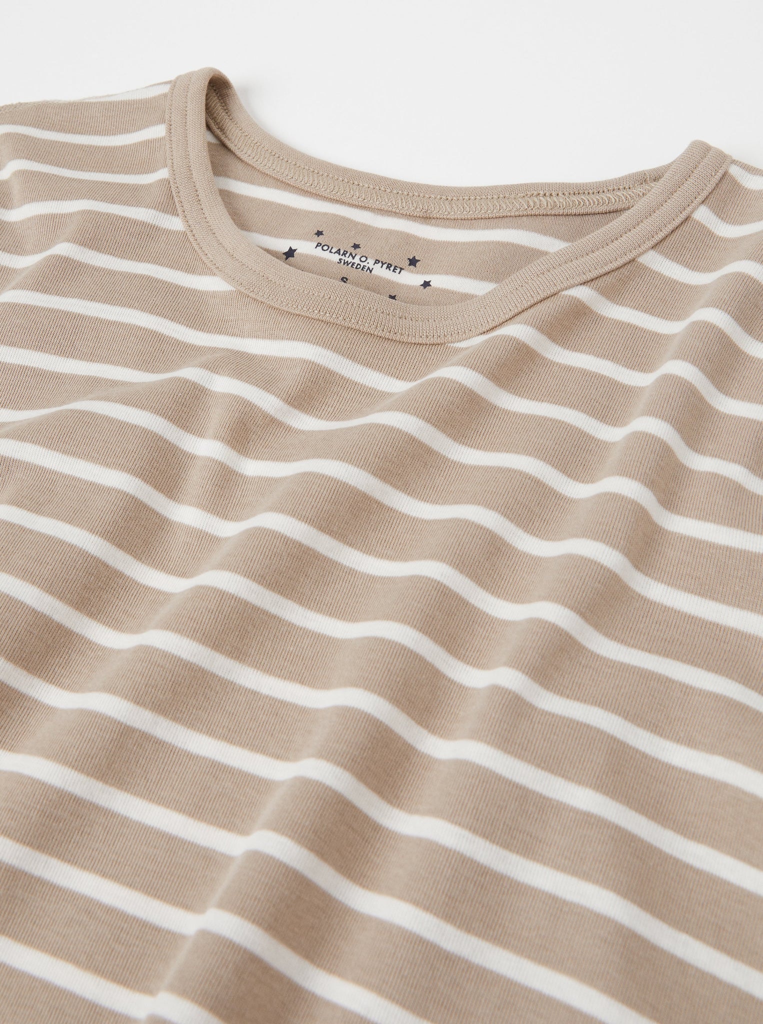 Organic Cotton Beige Adult Nightdress from the Polarn O. Pyret adult collection. Ethically produced kids clothing.
