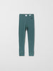 Green Merino Kids Thermal Leggings from the Polarn O. Pyret outerwear collection. Made using ethically sourced materials.