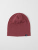 Merino Wool Red Kids Beanie Hat from the Polarn O. Pyret outerwear collection. Quality kids clothing made to last.