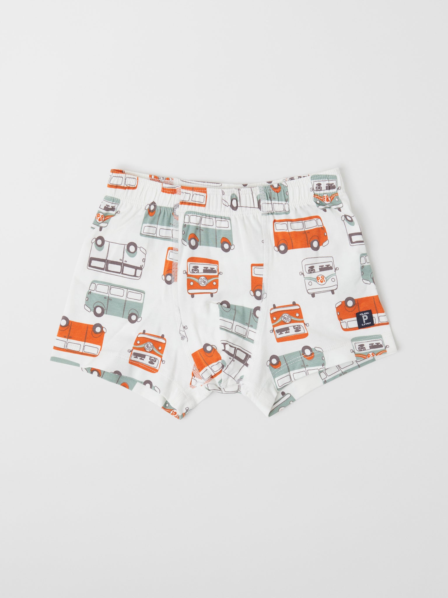 Organic Cotton Boys Boxer Shorts from the Polarn O. Pyret kidswear collection. The best ethical kids clothes