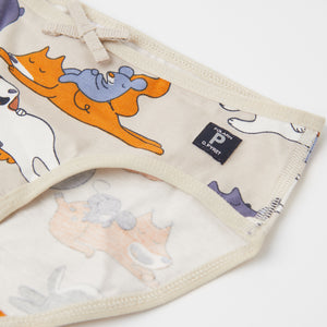 Organic Cotton Girls Briefs from the Polarn O. Pyret kidswear collection. The best ethical kids clothes