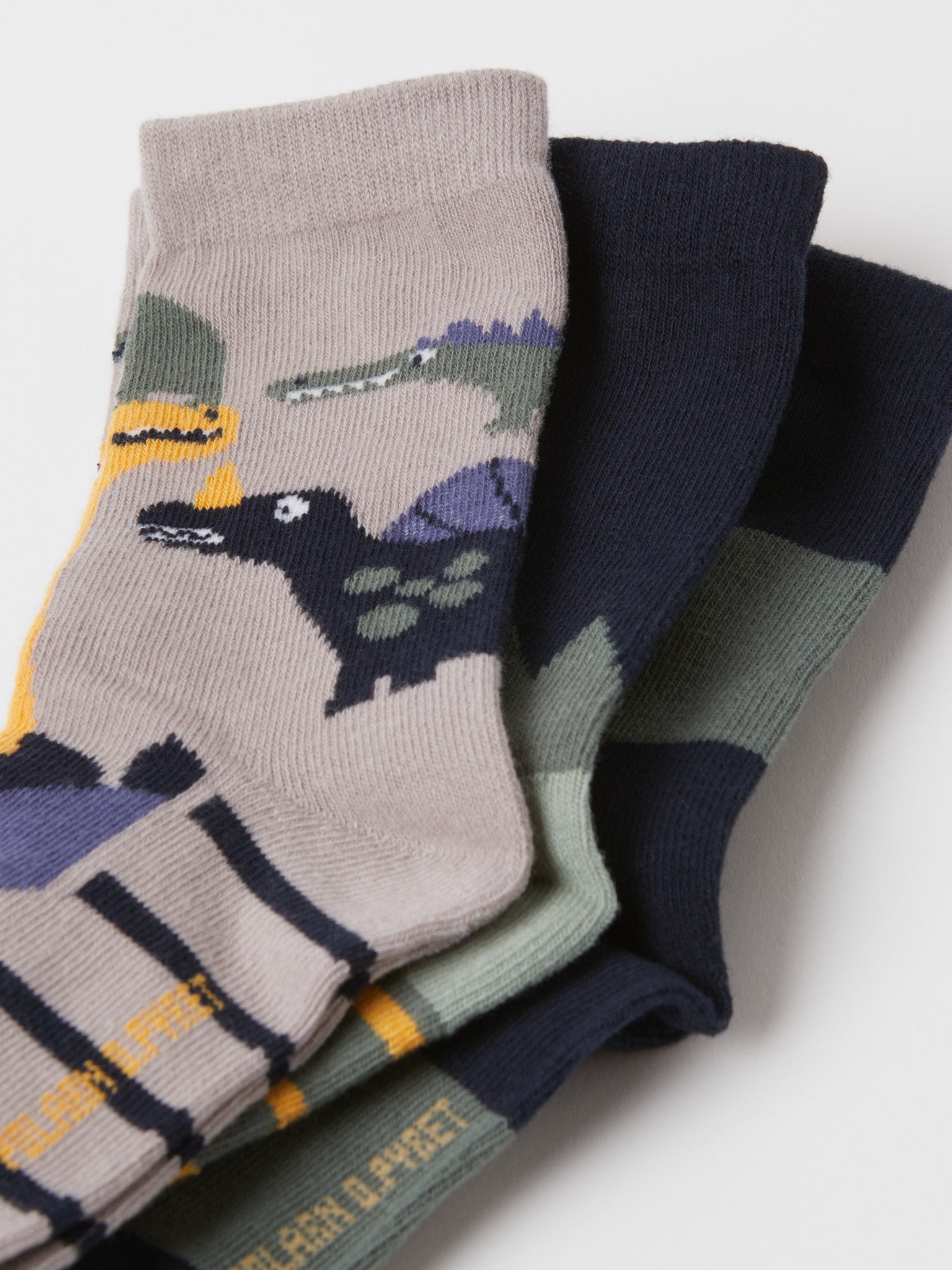 Green Kids Socks Multipack from the Polarn O. Pyret kidswear collection. The best ethical kids clothes